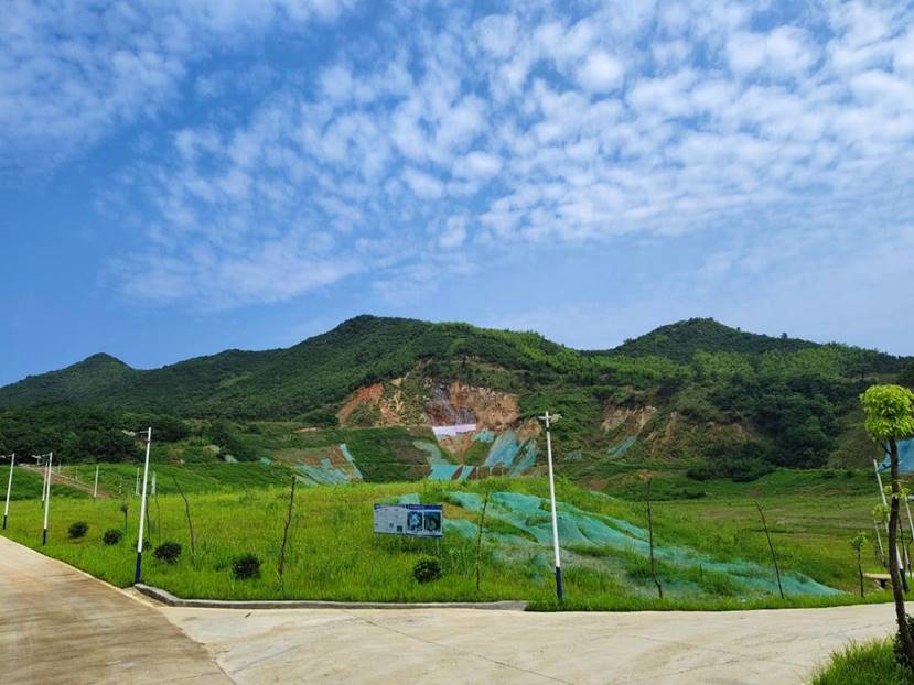 銅山、前山露天采坑復(fù)墾項(xiàng)目完成